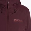 Jack Wolfskin γυναικείο χειμερινό μπουφάν Heidelstein Ins dark maroon 9