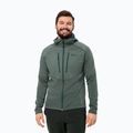 Jack Wolfskin ανδρικό πουπουλένιο μπουφάν Alpgrat Pro Ins Fz hedge πράσινο