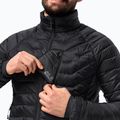 Jack Wolfskin Routeburn Pro Ins ανδρικό πουπουλένιο μπουφάν μαύρο 3