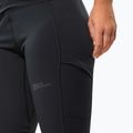 Jack Wolfskin γυναικείο παντελόνι trekking Kammweg Tights μαύρο 4