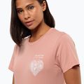 Jack Wolfskin γυναικείο T-shirt Discover Heart rose dawn 3