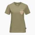 Jack Wolfskin Discover Heart bay leaf γυναικείο t-shirt 4