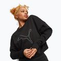 Γυναικείο φούτερ προπόνησης PUMA Nova Shine Pull Over μαύρο 523085 01 4