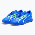 PUMA Ultra Play TT Jr παιδικά ποδοσφαιρικά παπούτσια ultra blue/puma white/pro green 8