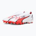 PUMA Ultra Match FG/AG ανδρικά ποδοσφαιρικά παπούτσια puma λευκό/puma μαύρο/fire orchid 13