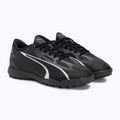 PUMA Ultra Play TT Jr παιδικά ποδοσφαιρικά παπούτσια puma black/asphalt 4