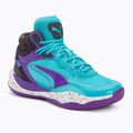 Ανδρικά παπούτσια μπάσκετ PUMA Playmaker Pro Mid μωβ glimmer/bright aqua/strong gray/white