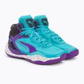 Ανδρικά παπούτσια μπάσκετ PUMA Playmaker Pro Mid μωβ glimmer/bright aqua/strong gray/white 4