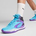 Ανδρικά παπούτσια μπάσκετ PUMA Playmaker Pro Mid μωβ glimmer/bright aqua/strong gray/white 13