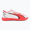 PUMA Ultra Play TT Jr παιδικά ποδοσφαιρικά παπούτσια puma white/puma black/fire orchid 2