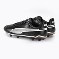 Ανδρικά ποδοσφαιρικά παπούτσια PUMA King Match FG/AG puma μαύρο/puma λευκό 3