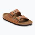 Παντόφλες BIRKENSTOCK Arizona LEOI Narrow cognac 8