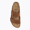 Παντόφλες BIRKENSTOCK Arizona LEOI Narrow cognac 5