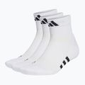 Κάλτσες adidas Prf Cush Mid 3 ζεύγη white