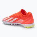 Ανδρικά παπούτσια ποδοσφαίρου adidas X Crazyfast League TF solar red/cloud white/team solar yellow 3