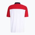 Ανδρικό μπλουζάκι πόλο FILA Lianshan Blocked bright white-true red 6