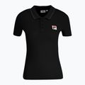 Γυναικείο μπλουζάκι πόλο FILA Leuben black 5