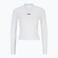 Γυναικείο FILA Linnuse Cropped Turtle Neck μακρυμάνικο φωτεινό λευκό