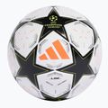 Μπάλα ποδοσφαίρου adidas UCL Finale League Box 24/25 white/black/platinum metallic/team solar yellow μέγεθος 5 2