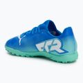 Παιδικά παπούτσια ποδοσφαίρου PUMA Future 7 Play TT Jr hyperlink blue/mint/puma white 3