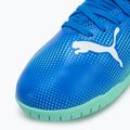 Παιδικά παπούτσια ποδοσφαίρου PUMA Future 7 Play It hyperlink blue/mint/puma white 7