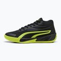 Ανδρικά παπούτσια μπάσκετ PUMA Court Pro puma black/electric lime 2