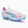 Παπούτσια ποδοσφαίρου PUMA Ultra 5 Match Vol. Up FG/AG puma white/luminous blue