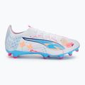 Παπούτσια ποδοσφαίρου PUMA Ultra 5 Match Vol. Up FG/AG puma white/luminous blue 2