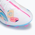 Παπούτσια ποδοσφαίρου PUMA Ultra 5 Match Vol. Up FG/AG puma white/luminous blue 7