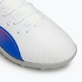 Παπούτσια ποδοσφαίρου PUMA King Match TT puma white/bluemazing/flat light grey/sunset glow 7