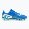 Παιδικά παπούτσια ποδοσφαίρου PUMA Future 7 Play FG/AG Jr hyperlink blue/mint/puma white 3