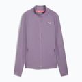 Γυναικείο φούτερ για τρέξιμο PUMA Run For Her Ribbed Full Zip pale plum