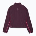 Γυναικείο μπουφάν τρεξίματος PUMA Run For Her Fashion Woven 1/2 ZIP midnight plum/ sunset glow 2