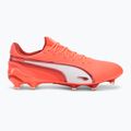 PUMA King Ultimate FG/AG ανδρικά ποδοσφαιρικά παπούτσια πυρακτωμένο κόκκινο/puma λευκό/κόκκινη φωτιά 2