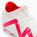 PUMA Future Pro FG/AG Jr παιδικές μπότες ποδοσφαίρου puma λευκό/puma μαύρο/fire orchid 8