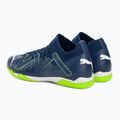 PUMA Match IT + Mid Jr παιδικά ποδοσφαιρικά παπούτσια περσικό μπλε/λευκό/puma/υπέρτατο πράσινο 3