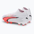 Ανδρικά ποδοσφαιρικά παπούτσια PUMA Ultra Pro FG/AG puma λευκό/puma μαύρο/fire orchid 3