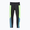 Γυναικείο κολάν προπόνησης PUMA Fit Eversculpt Color Block Hw 7/8 puma black/speed green 3