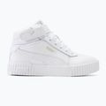 Παιδικά παπούτσια PUMA Carina 2.0 Mid Fur puma white/sedate gray 2