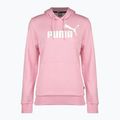 Puma ESS Logo Hoodie TR (S) ροζ λιλά φούτερ