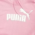 Puma ESS Logo Hoodie TR (S) ροζ λιλά φούτερ 3