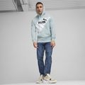 Ανδρικό PUMA Power Graphic Hoodie TR τυρκουάζ surf 4