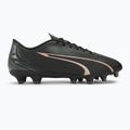 PUMA Ultra Play FG/AG μπότες ποδοσφαίρου puma μαύρο/χάλκινο τριαντάφυλλο 2