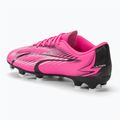 PUMA Ultra Play FG/AG Jr δηλητήριο ροζ/puma λευκό/puma μαύρο παιδικά μποτάκια ποδοσφαίρου 3