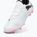 Παπούτσια ποδοσφαίρου PUMA Future 7 Play MxSG puma white/puma black/poison pink 12