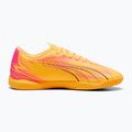 PUMA Ultra Play IT μπότες ποδοσφαίρου sunset glow/puma black/sun stream 9