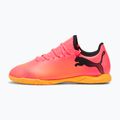 PUMA Future 7 Play IT παιδικά ποδοσφαιρικά παπούτσια sunset glow/puma black/sun stream 8