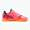 PUMA Future 7 Play IT παιδικά ποδοσφαιρικά παπούτσια sunset glow/puma black/sun stream 9