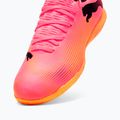 PUMA Future 7 Play IT παιδικά ποδοσφαιρικά παπούτσια sunset glow/puma black/sun stream 12