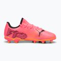 PUMA Future 7 Play FG/AG Jr παιδικές μπότες ποδοσφαίρου sunset glow/puma black/sun stream 9